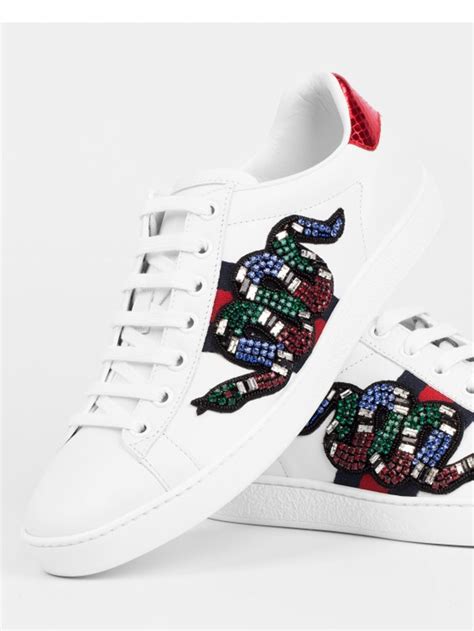 tenis gucci ace snake|Gucci ace sneakers snake.